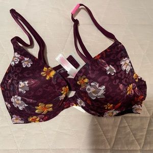 Victoria’s Secret PINK wear everywhere push-up bra.  32-A NWT